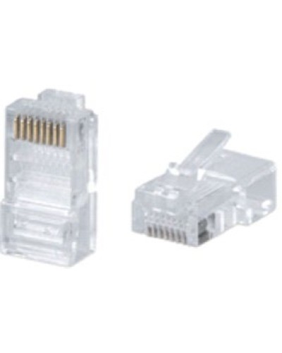 Коннектор RJ-45 (8Р8С) кат.6 (100шт./уп.) (J-RJ45-8P8C-UTP-6) в Хабаровске Коннекторы Pintop.ru