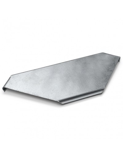 Крышка плоского угла 45° 50x15 (0,7) ПожТехКабель (550-001) в Хабаровске Аксессуары для лотков Pintop.ru