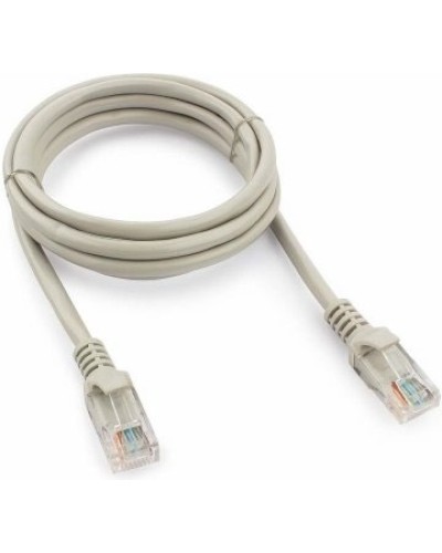 Патч-корд медный U/UTP, категория 5e, 26 AWG (0,48 мм), LSZH, серый, 1 м в Хабаровске Патчкорды (медные) Pintop.ru