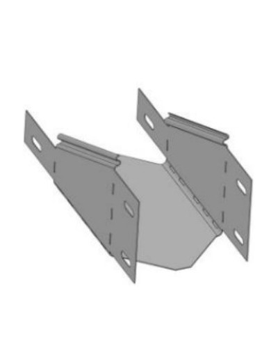 Редукция по высоте для лотка шириной 600 мм 100-50 (0,7) ПожТехКабель (580-008) в Хабаровске Аксессуары для лотков Pintop.ru