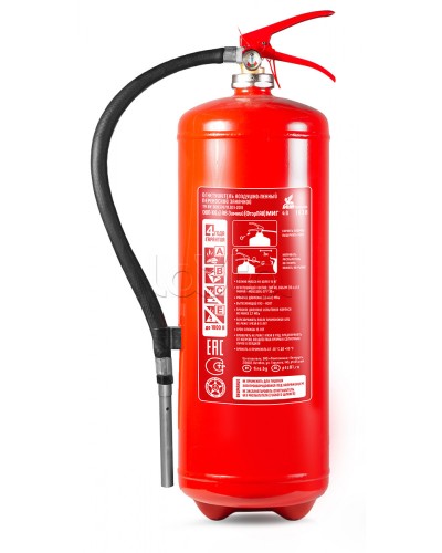 Огнетушитель ПОЖТЕХНИКА ОВП-10(з) МИГ летний (ФторПАВ) в Хабаровске Огнетушители Pintop.ru