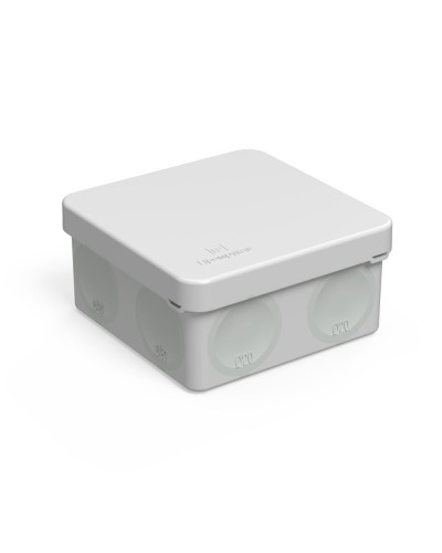 Коробка распред. 60-0210м двухкомп. безгалогенная (HF) 80х80х40 (8шт/уп) Промрукав (60-0210м) в Хабаровске Распределительные коробки Pintop.ru