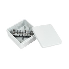 Коробка распред. двухкомп. (HF) 100х100х40 серая Промрукав (PR80.0170)