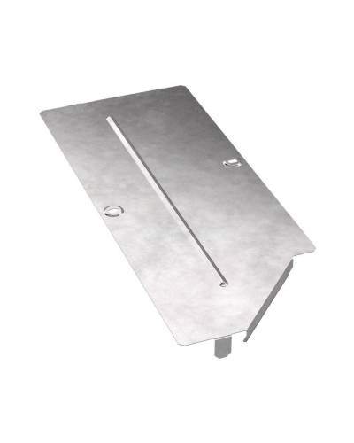 Крышка переходника левого Стандарт 500х400 Промрукав (PR16.10834) в Хабаровске Аксессуары для лотков Pintop.ru