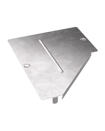 Крышка переходника левого Стандарт 400х200 Промрукав (PR16.10829) в Хабаровске Аксессуары для лотков Pintop.ru