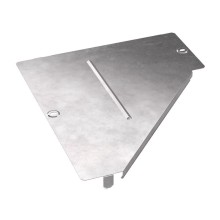 Крышка переходника левого Стандарт 400х150 Промрукав (PR16.10828)