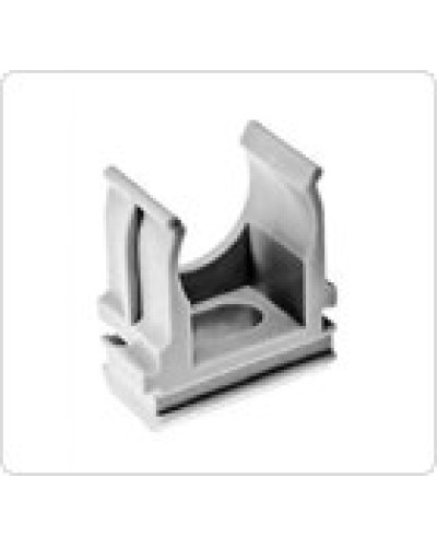 Крепеж-Клипса 32мм, серый, (50шт/уп) Промрукав 0632 в Хабаровске Держатели, клипсы, скобы Pintop.ru