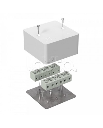 Коробка огнестойкая для кабель-канала 40-0460-FR6.0-12 Е15-Е60 (латунь) 85х85х45 Промрукав (40-0460-FR6.0-12-Е60) в Хабаровске Распределительные коробки Pintop.ru