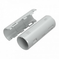 Муфта разборная d25 мм атмосферостойкая серая (5шт/300шт уп/кор) Промрукав (PR13.0431)