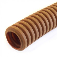 Труба гофрированная ПВХ легкая 350 Н бук с/з д20 (25 м/уп) Промрукав (PR01.0037)