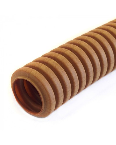 Труба гофрированная ПВХ легкая 350 Н бук с/з д20 (25 м/уп) Промрукав (PR01.0037) в Хабаровске Труба гофрированная Pintop.ru