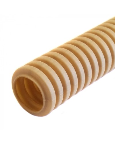 Труба гофрированная ПВХ легкая 350 Н сосна с/з д20 (50 м/уп) Промрукав (PR01.0047) в Хабаровске Труба гофрированная Pintop.ru