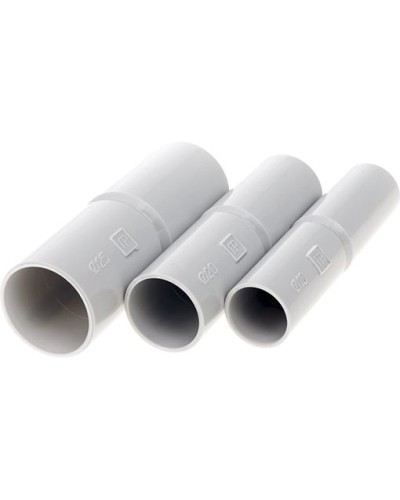 Патрубок-муфта д20 (70 шт/уп) Промрукав PR.01720 в Хабаровске Повороты, муфты, тройники Pintop.ru