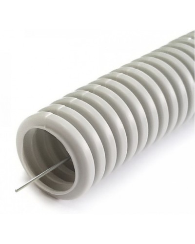 Труба гофрированная ПНД лёгкая 350 Н безгалогенная (HF) стойкая к ультрафиолету серая с/з д63 (15м/360м уп/пал) Промрукав (PR02.0135) в Хабаровске Труба гофрированная Pintop.ru