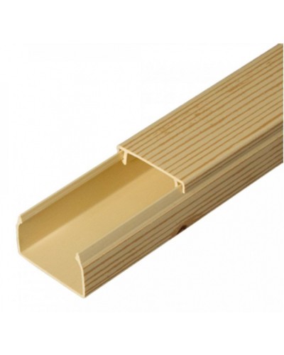 Кабель-канал сосна 2-й замок 25х16 (80м/уп) Промрукав (PR.025437) в Хабаровске Кабель-канал Pintop.ru