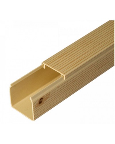 Кабель-канал сосна 2-й замок 25х25 (48м/уп) Промрукав (PR.025438) в Хабаровске Кабель-канал Pintop.ru