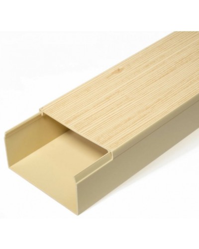 Кабель-канал сосна 2-й замок 80х40 (30м/уп) Промрукав (PR.025451) в Хабаровске Кабель-канал Pintop.ru