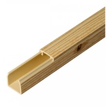 Кабель-канал сосна 2-й замок в п/э 12х12 (120 м/уп) Промрукав (PR03.0178)