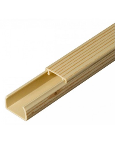 Кабель-канал сосна 2-й замок в п/э 15х10 (144 м/уп) Промрукав (PR03.0179) в Хабаровске Кабель-канал Pintop.ru