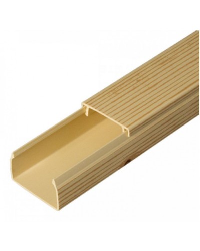 Кабель-канал сосна 2-й замок в п/э 25х16 (50 м/уп) Промрукав (PR03.0182) в Хабаровске Кабель-канал Pintop.ru