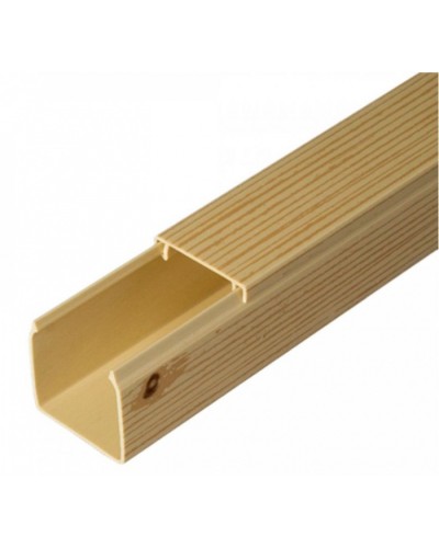 Кабель-канал сосна 2-й замок в п/э 25х25 (32 м/уп) Промрукав (PR03.0183) в Хабаровске Кабель-канал Pintop.ru