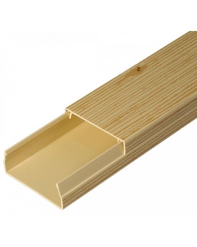 Кабель-канал сосна 2-й замок в п/э 40х16 (30 м/уп) Промрукав (PR03.0184) в Хабаровске Кабель-канал Pintop.ru