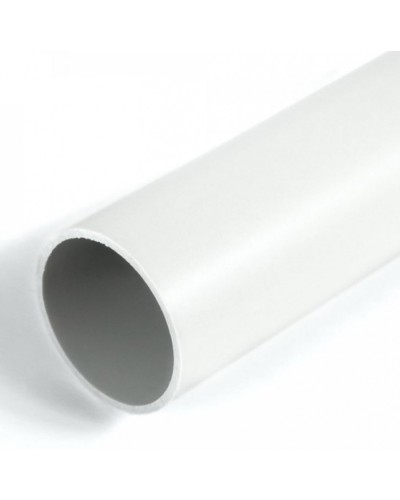 Труба жесткая ПВХ белая 3-х метровая д25 (120 м/уп) Промрукав (PR05.0016) в Хабаровске Гладкая труба Pintop.ru