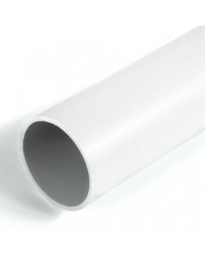 Труба жесткая ПВХ белая 3-х метровая д32 (90 м/уп) Промрукав PR05.0017 в Хабаровске Гладкая труба Pintop.ru