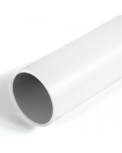 Труба жесткая ПВХ 2-х метровая легкая белая д25 (80м/уп) Промрукав (PR05.0025) в Хабаровске Гладкая труба Pintop.ru