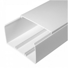 Кабель-канал белый 2-й замок в г/к 100х60 (16м/уп) Промрукав (PR.0610060)