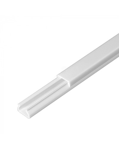 Кабель-канал белый 2-й замок в п/э 40х40 (60м/уп) Промрукав PR.0640401 в Хабаровске Кабель-канал Pintop.ru