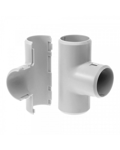 Тройник разборный д25 (30 шт/уп/) Промрукав PR.07325 в Хабаровске Повороты, муфты, тройники Pintop.ru