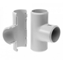 Тройник разборный д32 (1шт/200шт уп/кор) Промрукав (PR.07332м)