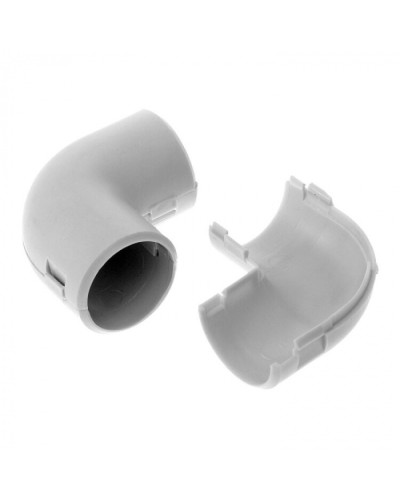 Соединитель угловой разборный д16 (100 шт/уп) Промрукав PR.07516 в Хабаровске Повороты, муфты, тройники Pintop.ru