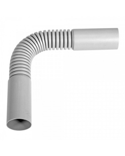 Поворот гибкий гофрированный д16 (50 шт/уп) Промрукав PR.07616 в Хабаровске Повороты, муфты, тройники Pintop.ru