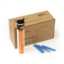 Комплект газовый баллон 165 мм и гвозди 3х27 мм (усиленные) (1000 шт/уп) Промрукав (PR08.22654)