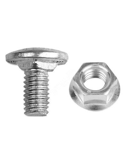 Комплект соединительный 6х10 (Винт DIN 603 + гайка М6Сб DIN 6923) Промрукав (PR08.2408) в Хабаровске Крепеж Pintop.ru