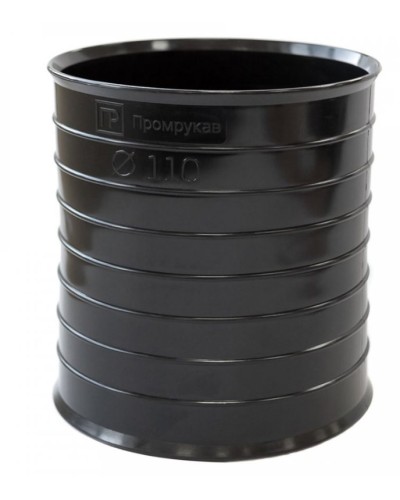 Муфта соединительная для двустенных труб д110 Промрукав (PR08.3110) в Хабаровске Повороты, муфты, тройники Pintop.ru