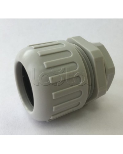 Муфта вводная усиленная (IP68) для гофрированных труб серая ВМУ-ГТ-25 (М25) Промрукав (PR08.3274) в Хабаровске Повороты, муфты, тройники Pintop.ru