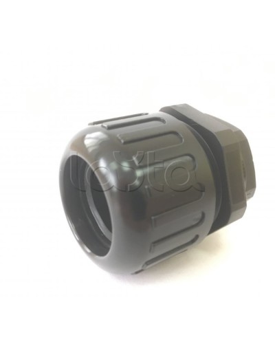 Муфта вводная усиленная (IP68) для гофрированных труб черная ВМУ-ГТ-20 (М20) Промрукав (PR08.3277) в Хабаровске Повороты, муфты, тройники Pintop.ru