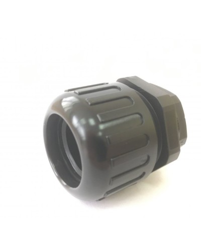 Муфта вводная усиленная (IP68) для гофрированных труб черная ВМУ-ГТ-25 (М25) Промрукав (PR08.3278) в Хабаровске Повороты, муфты, тройники Pintop.ru