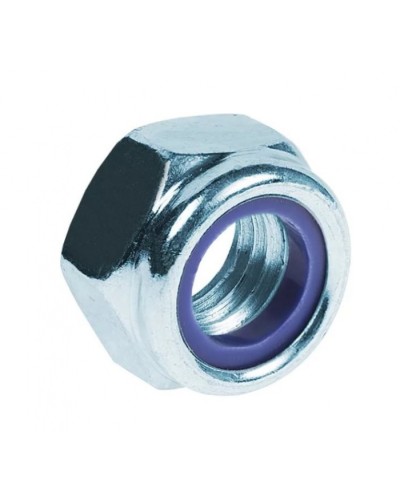 Гайка М10 с контрящим кольцом (DIN 985) (100 шт/уп) Промрукав (PR08.3668) в Хабаровске Крепеж Pintop.ru