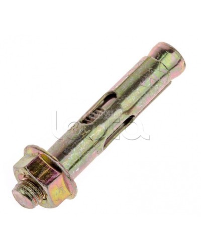 Анкерный болт с гайкой оцинкованный М8/10х60 (50 шт/уп) Промрукав (PR08.3671) в Хабаровске Крепеж Pintop.ru