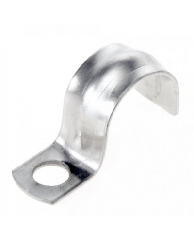 Скоба металлическая однолапковая СМО 16-17 отв. d 6,5 мм (100 шт/уп) Промрукав (PR08.3742) в Хабаровске Держатели, клипсы, скобы Pintop.ru