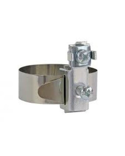 Хомут заземления д 17,5-114 мм (оцинкованный) Промрукав (PR08.3878) в Хабаровске Стяжки-хомуты Pintop.ru