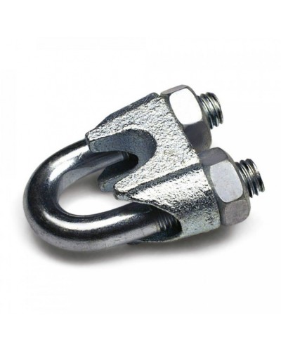 Зажим троса одинарный D5мм тип Слоник DIN 741 (100 шт/уп) Промрукав (PR08.3893) в Хабаровске Держатели, клипсы, скобы Pintop.ru