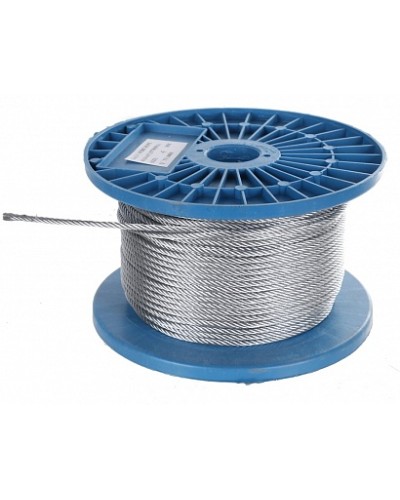 Трос стальной DIN 3055 3мм (200 м/уп) Промрукав (PR08.4821) в Хабаровске Трос и аксессуары Pintop.ru