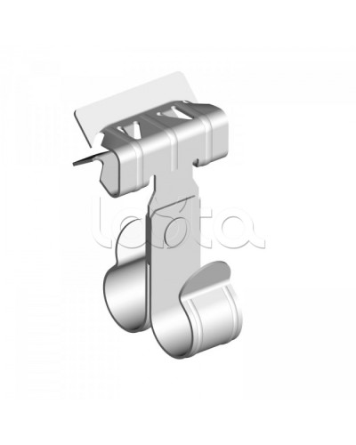 Зажим балочный 15-20 мм под трубу 20 мм двойной Промрукав (PR08.5855) в Хабаровске Аксессуары для лотков Pintop.ru