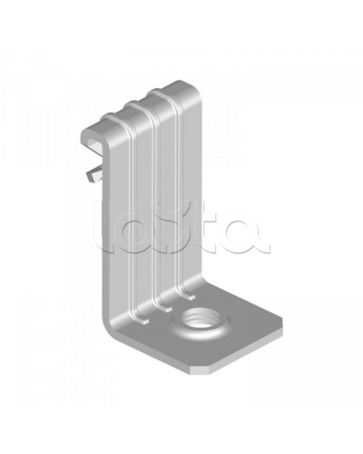 Зажим балочный вертикальный 1-5 мм с отгибом и резьбой М6 Промрукав (PR08.5861) в Хабаровске Аксессуары для лотков Pintop.ru