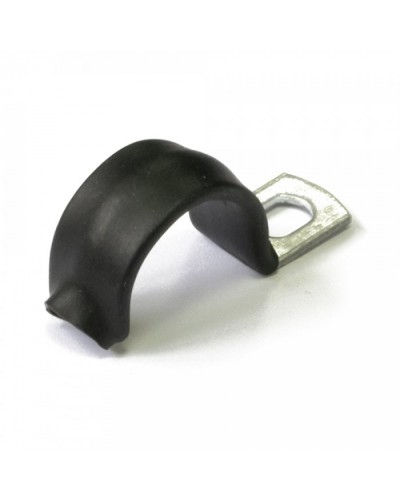 Скоба металлическая однолапковая с полимерным покрытием СМО-П d16-17 мм (100 шт/уп) Промрукав (PR08.6007) в Хабаровске Держатели, клипсы, скобы Pintop.ru